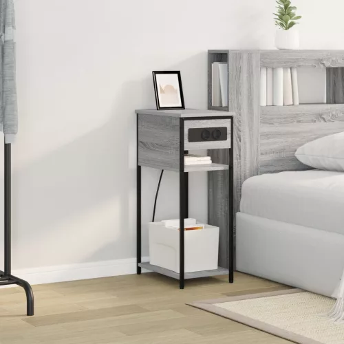  Éjjeliszekrény Szürke sonoma 28.1 x 40.9 x 75 cm Faanyag