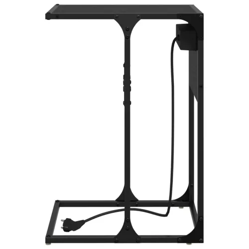  Éjjeli asztal Musta tammi 41.5 x 26 x 60.5 cm Faanyag