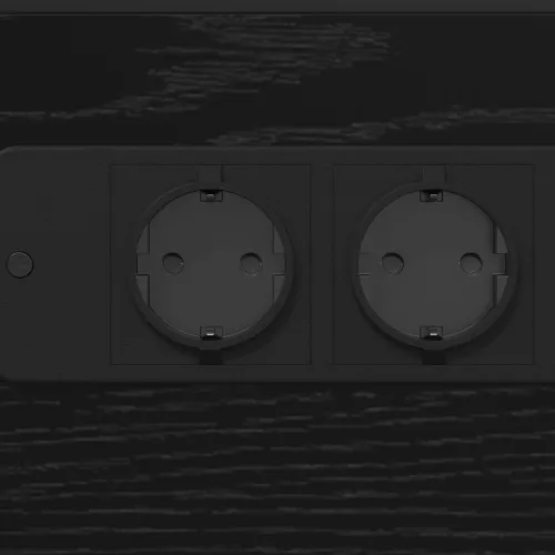  Éjjeli asztal Musta tammi 41.5 x 26 x 60.5 cm Faanyag