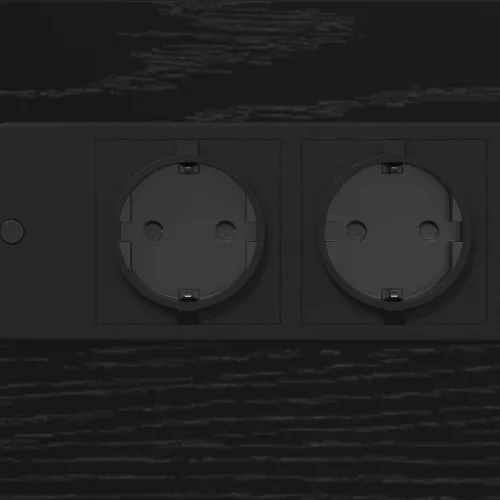  Éjjeli asztal fiókkal Musta tammi 41.5 x 26 x 60.5 cm Faanyag