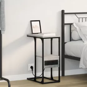    Éjjeli asztal fiókkal Szürke sonoma 41.5 x 26 x 60.5 cm Faanyag