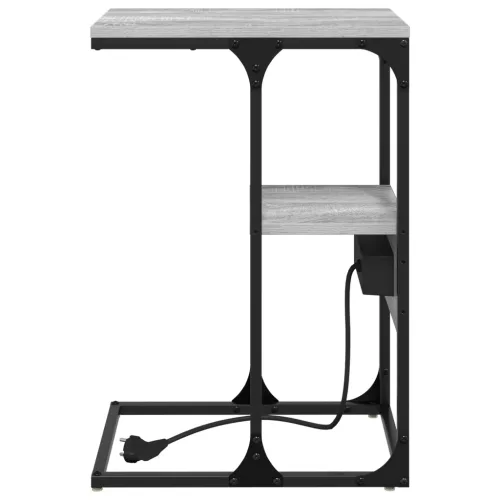  Éjjeli asztal fiókkal Szürke sonoma 41.5 x 26 x 60.5 cm Faanyag