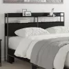  Tároló fejtámla Fekete tölgy 150 cm Faanyag