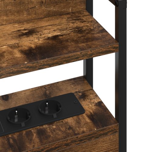  Tároló fejtámla Füstölt tölgy 150 cm Faanyag