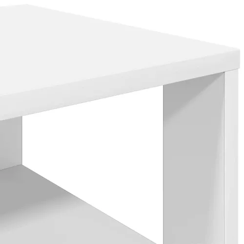  fehér szerelt fa cipőtároló szekrény 61x32x105 cm