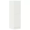  fehér szerelt fa konyhaszekrény 38 x 41,5 x 131,5 cm
