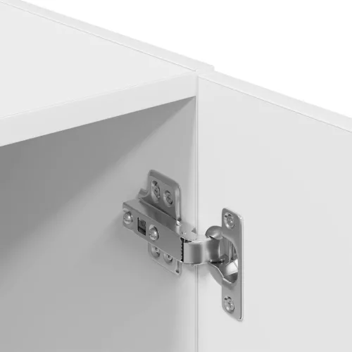  fehér szerelt fa konyhaszekrény 38 x 41,5 x 131,5 cm