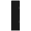  fekete szerelt fa konyhaszekrény 38 x 41,5 x 131,5 cm