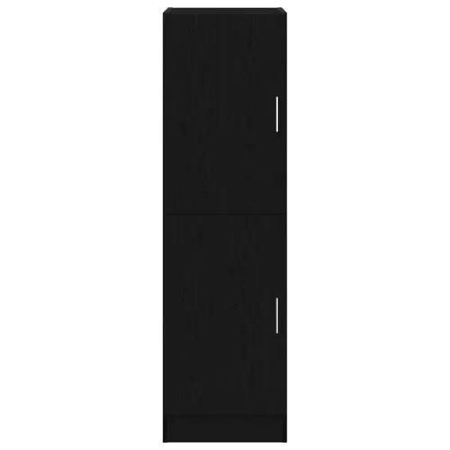  fekete szerelt fa konyhaszekrény 38 x 41,5 x 131,5 cm