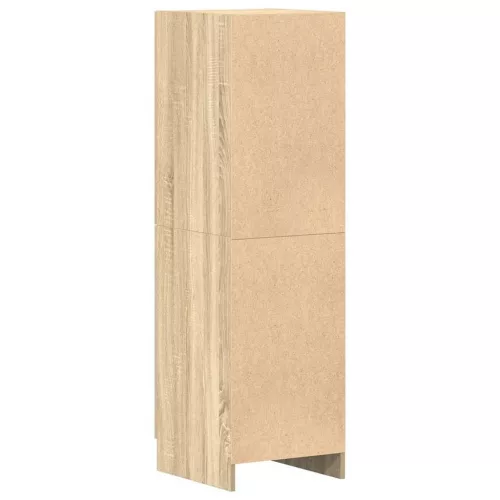  sonoma tölgy színű szerelt fa konyhaszekrény 38x41,5x131,5 cm