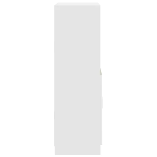  fehér szerelt fa konyhaszekrény 57x41,5x131,5 cm