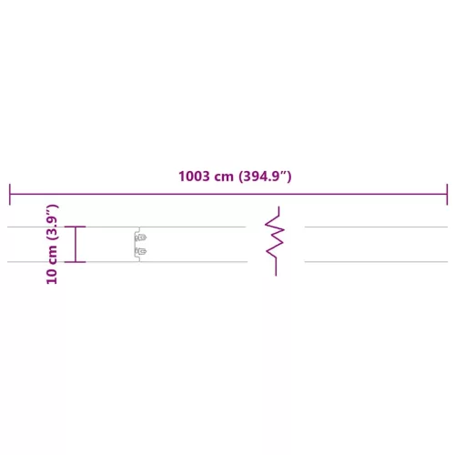  Gyepszegélyek 10 db fekete 10x103 cm hidegen hengerelt acél