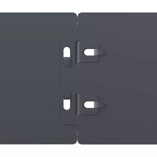  Gyepszegélyek 10 db antracit 10x103 cm hidegen hengerelt acél