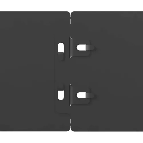  Gyepszegélyek 50 db fekete 10x103 cm hidegen hengerelt acél