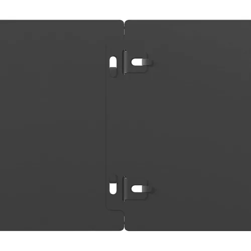  Gyepszegélyek 10 db fekete 15x103 cm hidegen hengerelt acél