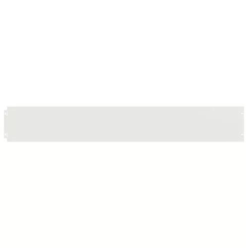  Gyepszegélyek 10 db fehér 15x103 cm hidegen hengerelt acél