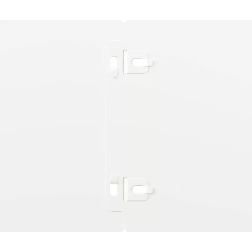  Gyepszegélyek 50 db fehér 15x103 cm hidegen hengerelt acél