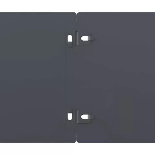  Gyepszegélyek 50 db antracit 15x103 cm hidegen hengerelt acél