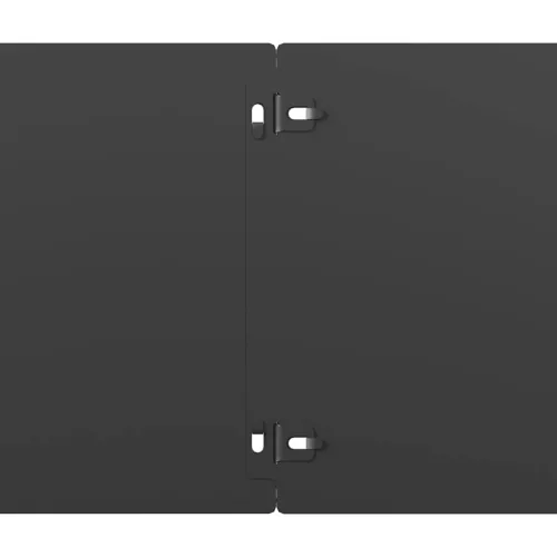  10 db fekete hidegen hengerelt acél gyepszegélyek 20x103 cm