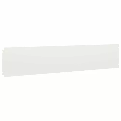  10 db fehér hidegen hengerelt acél gyepszegélyek 20x103 cm