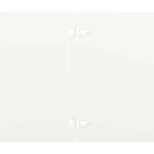  10 db fehér hidegen hengerelt acél gyepszegélyek 20x103 cm