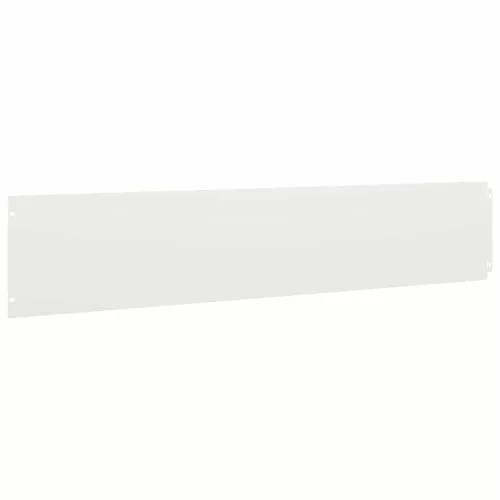  30 db fehér hidegen hengerelt acél gyepszegélyek 20x103 cm