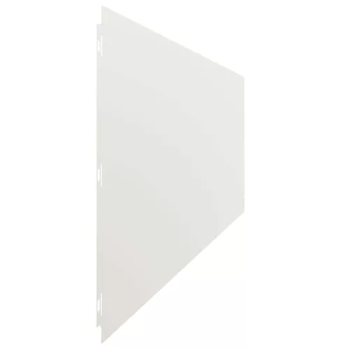  10 db fehér hidegen hengerelt acél gyepszegélyek 25x103 cm