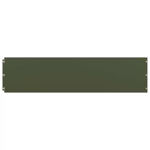  10 db olajzöld hidegen hengerelt acél gyepszegélyek 25x103 cm