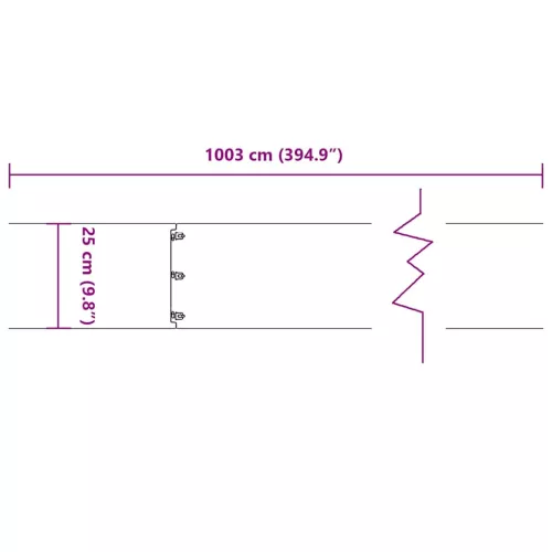  10 db olajzöld hidegen hengerelt acél gyepszegélyek 25x103 cm