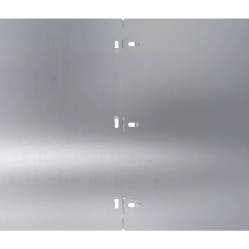  10 db horganyzott acélból gyepszegélyek 25x103 cm