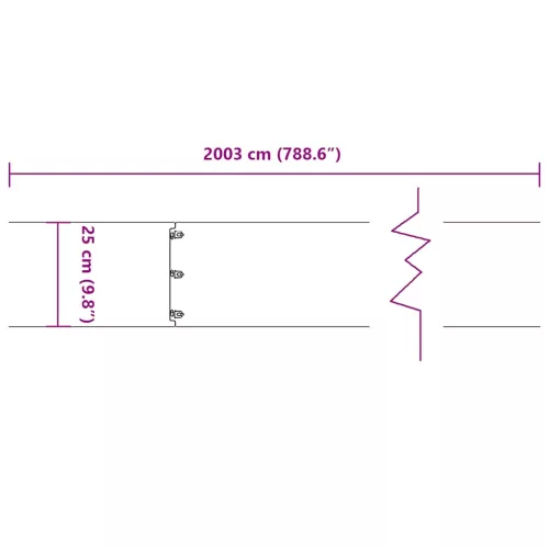  20 db fekete hidegen hengerelt acél gyepszegélyek 25x103 cm