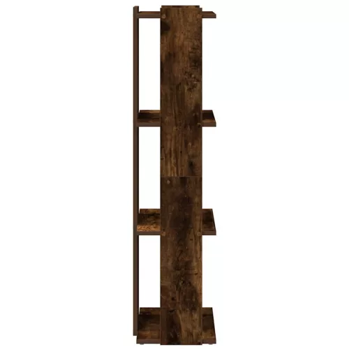  Könyvespolc 3 szintes füstölt tölgy 60x30x120 cm Műfűrészáru