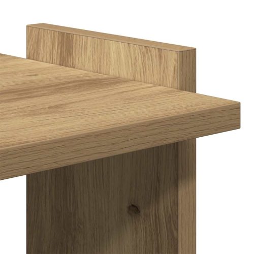  Könyvespolc 3 szintes Artisan tölgy Gépi úton előállított fa