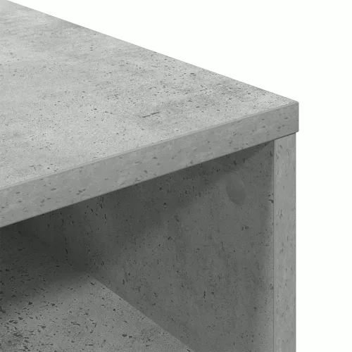  könyvszekrény betonszürke 34x31x80 cm szerelt fa