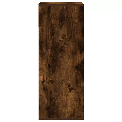  könyvszekrény füstös tölgy 34x31x80 cm szerelt fa