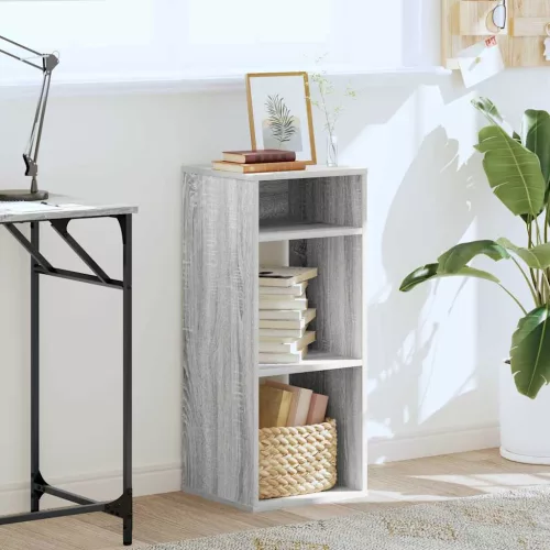  könyvszekrény szürke sonoma 34x31x80 cm szerelt fa