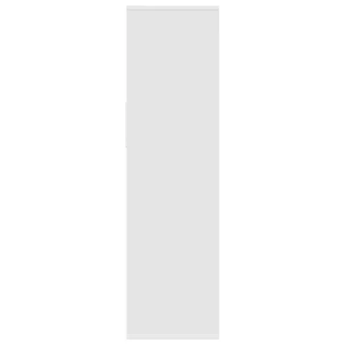  könyvszekrény fehér 34x31x112 cm szerelt fa