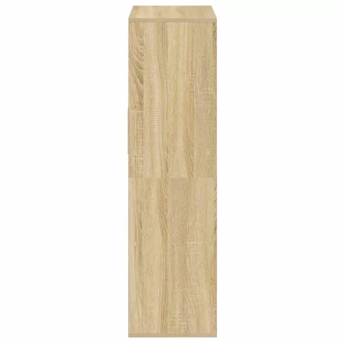  könyvszekrény sonoma színű 66x31x112 cm szerelt fa