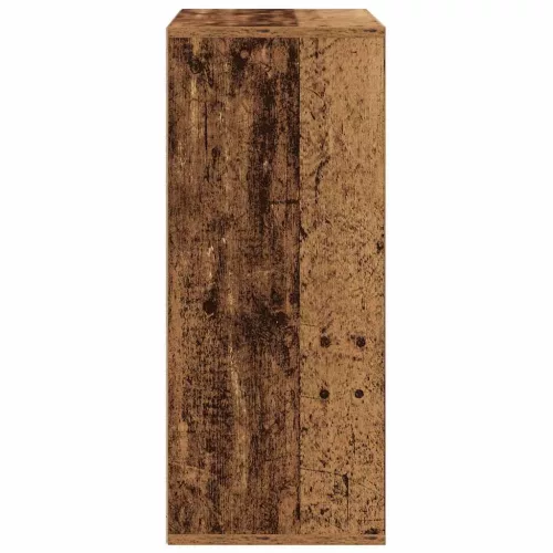  könyvszekrény antik fa 60x30x71,5 cm szerelt fa