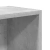  betonszürke szerelt fa könyvespolc 31x24x52 cm