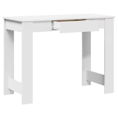  fehér forgácslap íróasztal 100x45x75 cm