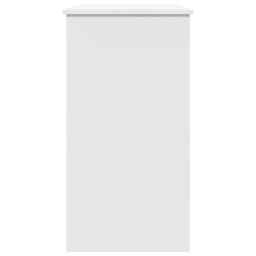  fehér forgácslap íróasztal 80 x 40 x 75 cm