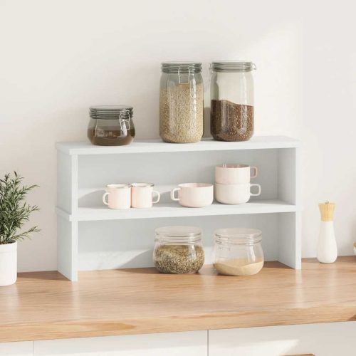  konyhai állványok, egymásba rakható 2 db Fehér 50x15x16 cm