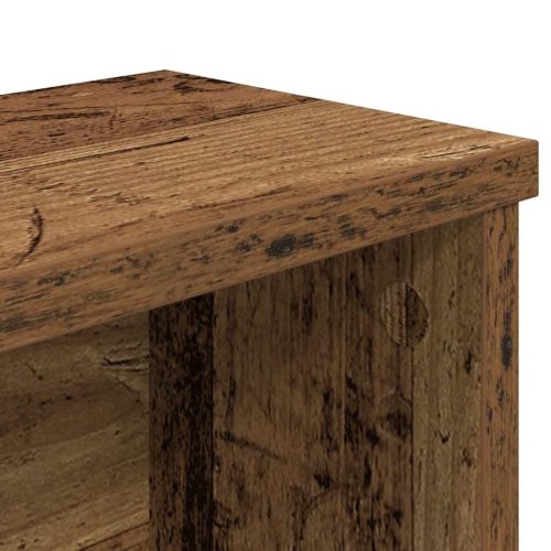  konyhai állványok rakásolható 2 db Régi fa 50x15x16 cm