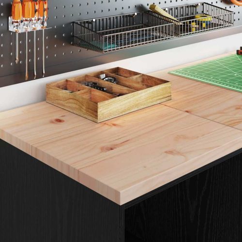  garázs tárolószekrény fekete 40x51x85 cm tömörfa fenyőfa