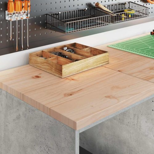  garázs tárolószekrény Beton szürke 40x51x85 cm tömörfa fenyőfa