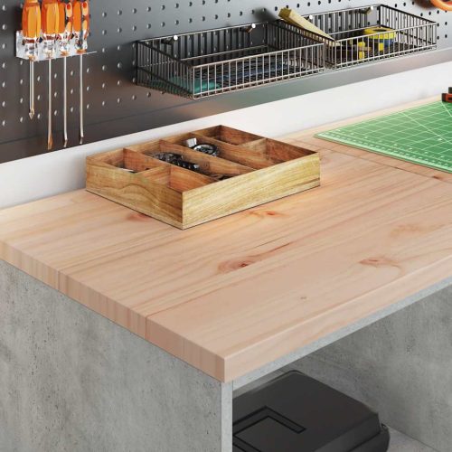  garázs tárolószekrény Beton szürke 60x51x85 cm tömörfa fenyőfa