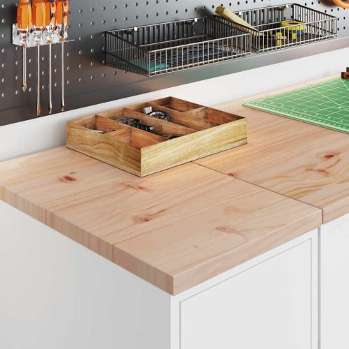  garázs tárolószekrény fehér 30x51x85 cm tömörfa fenyőfa