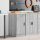  garázs tárolószekrény szürke Sonoma 40x51x85 cm