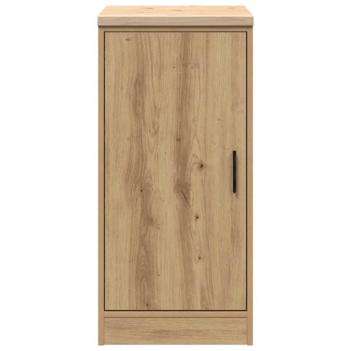  Garázs tárolószekrény Artisan tölgy 40x51x85 cm tömörfa fenyőfa
